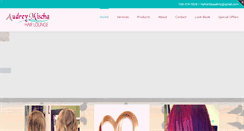 Desktop Screenshot of hairbyaudrey.com